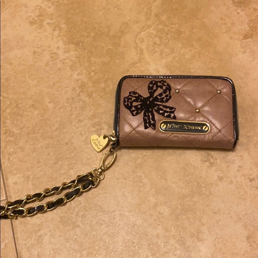 Used Betsy Johnson wallet